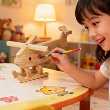 Easy Playhouse 3PC Wood Building Toy Kit