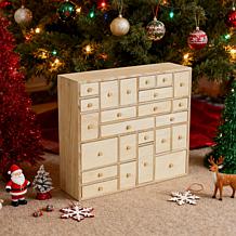 Easy Playhouse DIY Wooden Advent Calendar & Storage Box