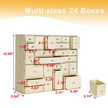 Easy Playhouse DIY Wooden Advent Calendar & Storage Box