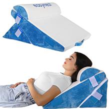 EasyNest Memory Foam Customizable Bed Wedge 3pc Pillow Set