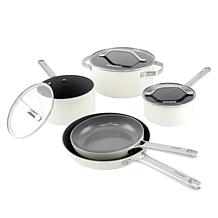 EatingWell 8-piece Ceramic-Coated Cookware Set