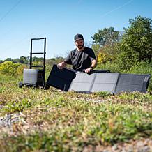 EcoFlow DELTA 3 Classic Power Station with 110W Solar Panel & Trolley