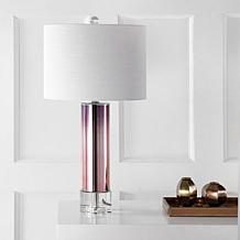 Edward 27" Glass and Crystal LED Table Lamp by JONATHAN Y