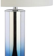Edward 27" Glass and Crystal LED Table Lamp by JONATHAN Y