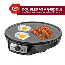 Elite Cuisine 12" Nonstick Crepe Maker Griddle