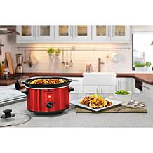 Elite Gourmet 2-Quart Oval Slow Cooker