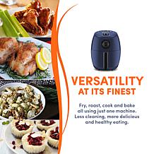 Elite Gourmet 2.1-qt Hot Oil-free Air Fryer - Blue Green