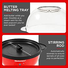 Elite Gourmet 3-Quart Popcorn Popper