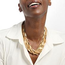 Elle Get the Look Stacked Chain Choker