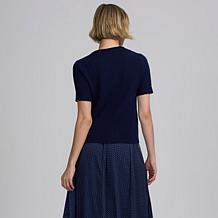 Elle Live Get the Look Moss Yarn Shell Sweater