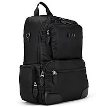 ELLE Voyage 20L Twill and Vegan Leather Backpack