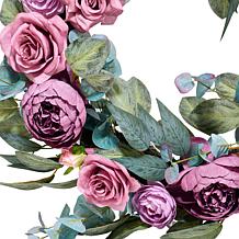 Emryn House 24" Floral Wreath