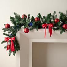 Emryn House 6' Pre-Decorated Illuminated Garland
