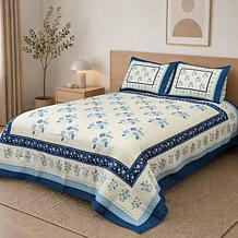 Emryn House Panel Print 3-piece Quilt Set