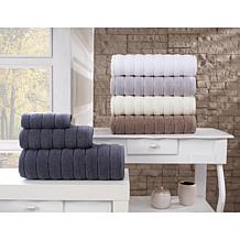Enchante Home Vague Turkish Cotton 6 pcs Towel Set