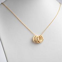 Engraved Name 4-Disc Necklace