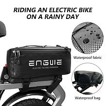 Engwe by Z-Edge Folding 750W Low-Step E-Bike w/Pedal Assist & Extras