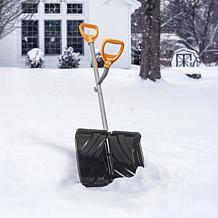 Ergieshovel 18" Impact Resistant Snow Shovel with Extra Handle 
