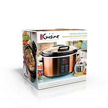 Euro Cuisine Electric Programmable Slow Cooker - 6-quart