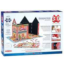 Eurographics Christmas House 1100 Piece 3D Puzzle