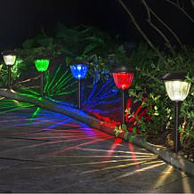 Eveready 8-Piece Solar Color-On-Demand 12 Lumen Pathway Lights
