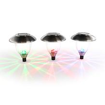 Eveready 8-piece Solar Color-on-Demand Pathway Lights