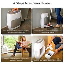 EyeVac Air - 2-In-1 Air Purifier/Deodorizer & Vacuum, White