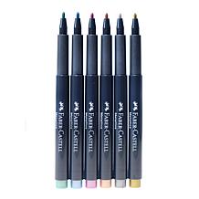 Faber-Castell Metallic Markers Set of 6