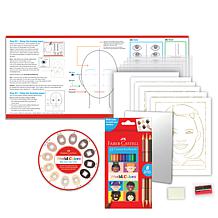 Faber-Castell World Colors How to Draw Faces set