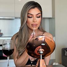 Fancii Lana Rechargeable 10X Rose Gold Round Mirror