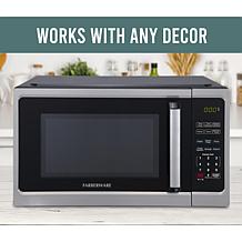 Farberware Classic 0.9 Cu. Ft 900-Watt Microwave Oven, Stainless Steel