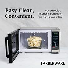 Farberware Classic 0.9 Cu. Ft 900-Watt Microwave Oven, Stainless Steel