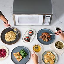 Farberware Classic 1.1 cu. ft. 1000-Watt Microwave - White & Platinum 