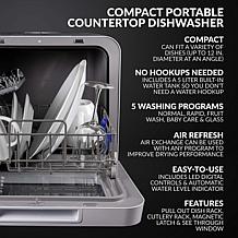 Farberware Portable Countertop Dishwasher