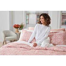 Farm to Home Organic Cotton Coral Batik Design Duvet Set - Full