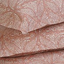 Farm to Home Organic Cotton Coral Batik Design Duvet Set - Twin