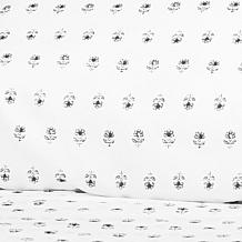 Farm to Home Organic Cotton Tencel Sheet Set - Floral Vintage Indigo