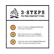 Fatwood Firestarter Kindling Sticks  ndash; Quickstart Tinder  10 l...