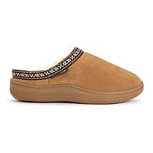 Faux Suede Clog with Faux Shearling Lining