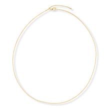 Fiorenza Sterling Silver Cordano Link Chain Adjustable 26" Necklace