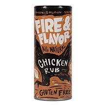 Fire & Flavor All Natural Chicken Rub, 9oz