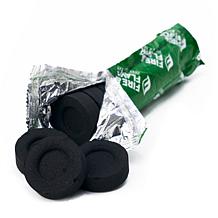 Fire & Flavor FFG7 HERO Charcoal Briquets, 8 Sleeves, 96 Briquets