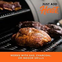 Fire & Flavor FFW204 Premium Smoking Wood Chunks, 4 Pounds, Cherry