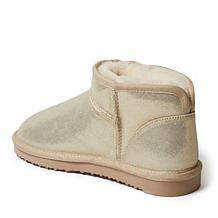 Fireside by Dearfoams Women's Genuine Shearling Ankle Boot - Riverland