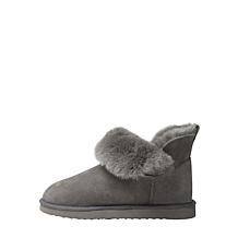 Fireside by Dearfoams Women's Perth Shearling Foldover Boot