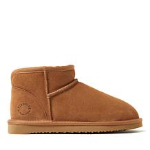 Fireside by Dearfoams Women's Shearling Ankle Bootie - Riverland