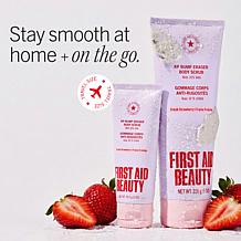First Aid Beauty KP Bump Eraser Body Scrub AHA Fresh Strawberry 2oz