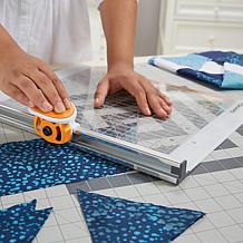 Fiskars Rotary Ruler Combo For Fabric Cutting - 12" x 12"