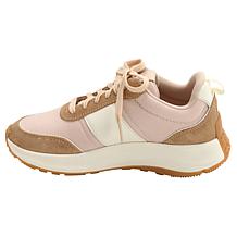 FitFlop F-Mode Flow Leather/Suede Flatform Sneaker