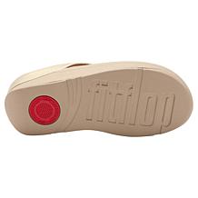 FitFlop Fino Leather Toe-Post Sandals